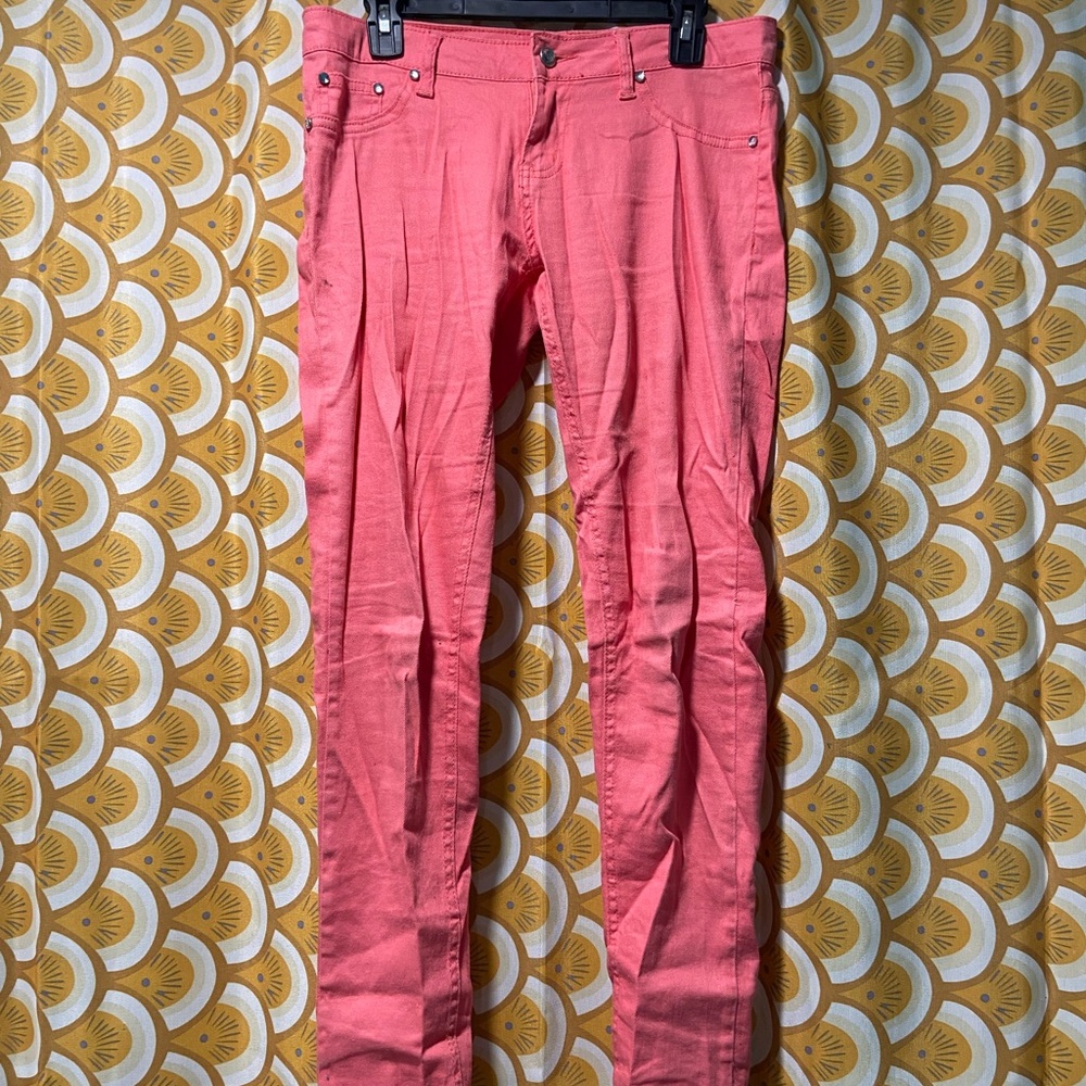 Reign pink jeans denim